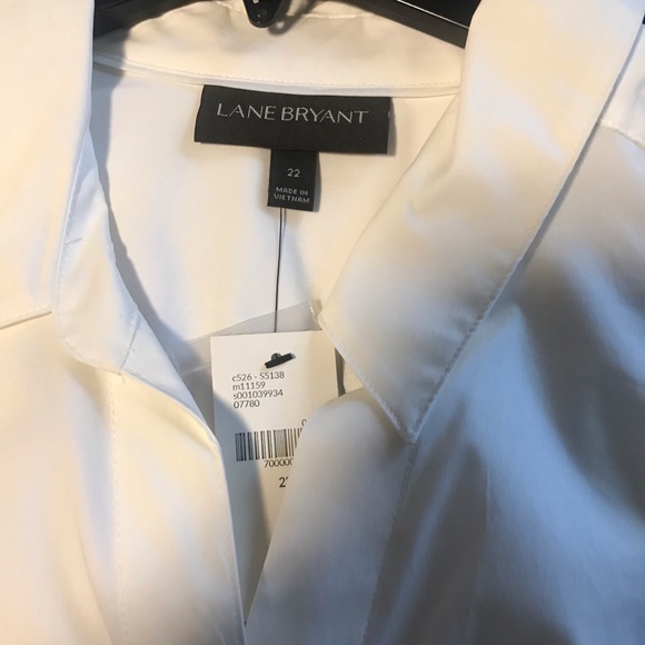 White button down collar shirt - Picture 2 of 2